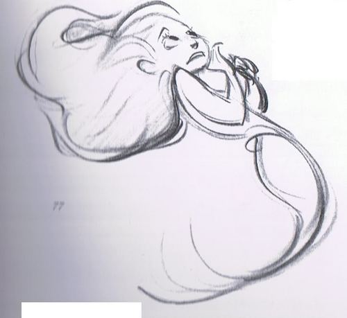 Walt Disney Sketches - Princess Ariel