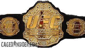  Brocks UFC ceinture