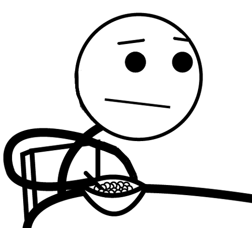  Cereal Guy GIF