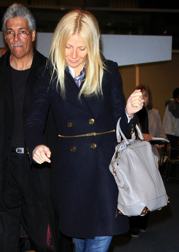  Gwyneth arriving at JFK