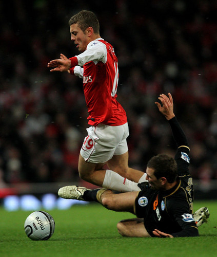  J. Wilshere playing for Arsenal