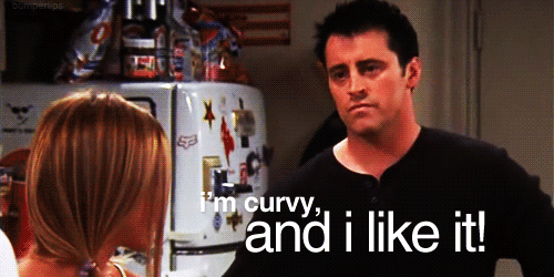  Joey's curvy!