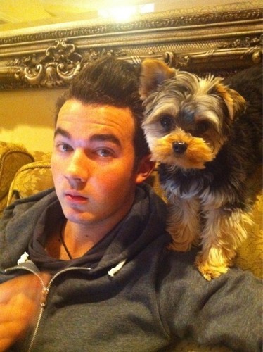  Kevin with his dog