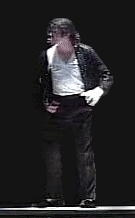  MJ moonwalking aniamted moving gif and toe stand