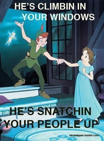  Peter Pan...creeper?