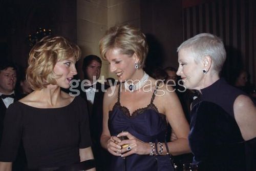  Princess Diana With Her Friend Liz Tilberis