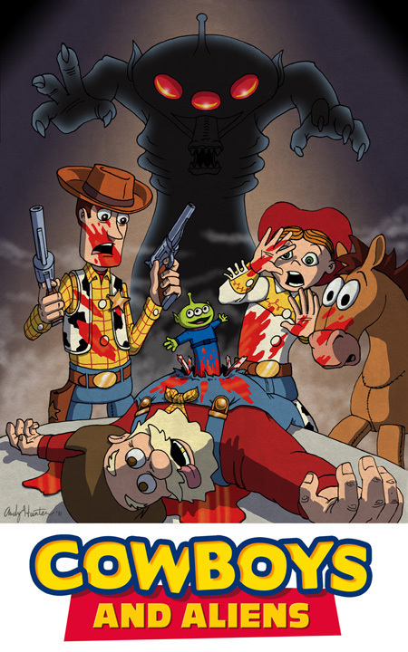 Toy Story / Cowboys and Aliens Mashup