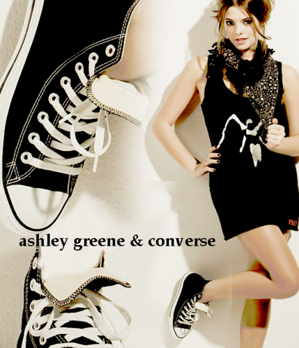 ashley greene & converse
