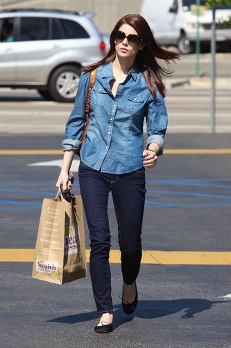  12 madami MQ different shots of Ashley Greene out and about in LA yesterday (March 10)