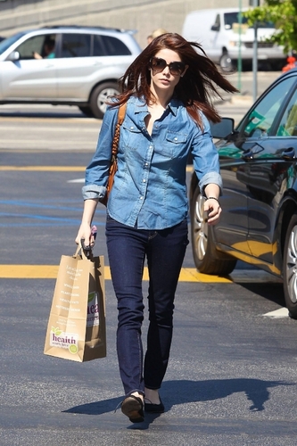  12 और MQ different shots of Ashley Greene out and about in LA yesterday (March 10)