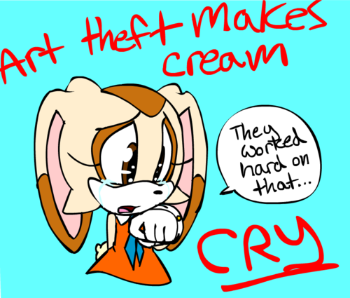 Art Thiefs makes cream CRY!!!!!!!!!!!!!!!!