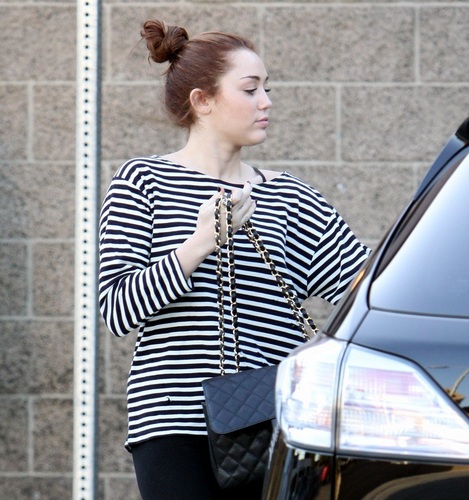  At Car outside California Chicken Cafe in West Hollywood (8th March 2011)