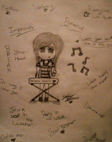  Christina Grimmie and fan arts
