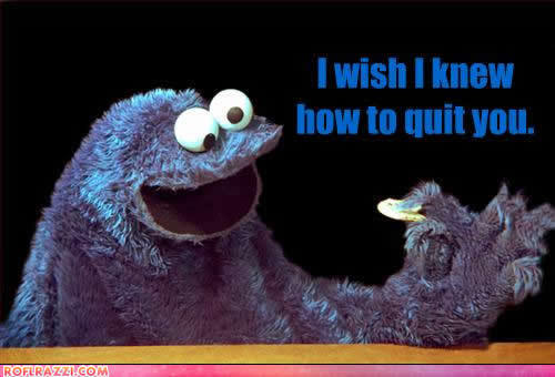 Cookie Monster is an Addict!