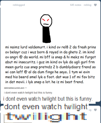  I Don't Even Watch Twilight