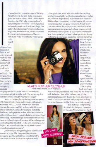  Nina in 'Teen Vogue' - Magazine Scans! [April 2011]