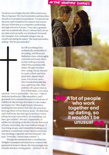  Nina in 'Teen Vogue' - Magazine Scans! [April 2011]