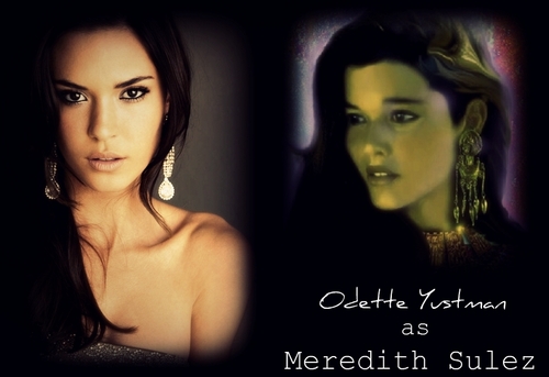  Odette Yustman as Meredith
