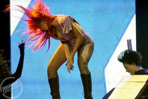  Rihanna performed in Adelaide, Australia, tonight (March 10)