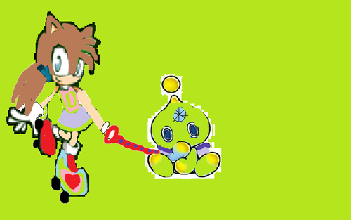  hydro the hedgehog and a chao