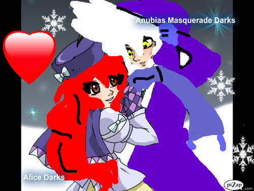 me and anubias at snowy day <3