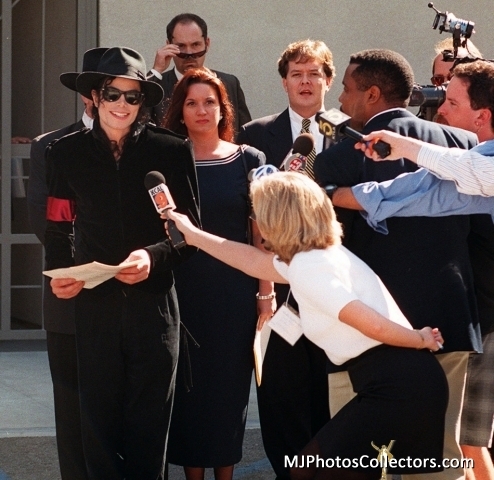  ♥ :*:* Michael at Princess Diana's Memorial service:*:* ♥