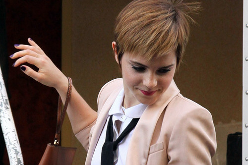  Emma Watson Lancome photoshoot in Paris