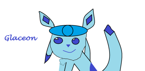  Glaceon Фан Art
