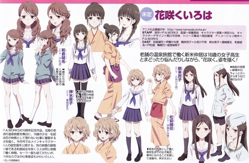  Hanasaku Iroha Characters