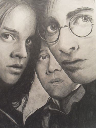  Harry, Hermione, & Ron