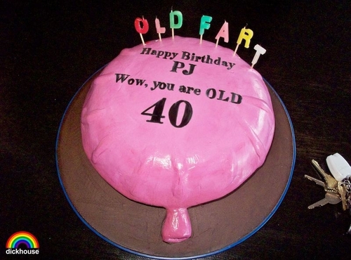 Johnny Knoxville's 40th Birthday Cake!