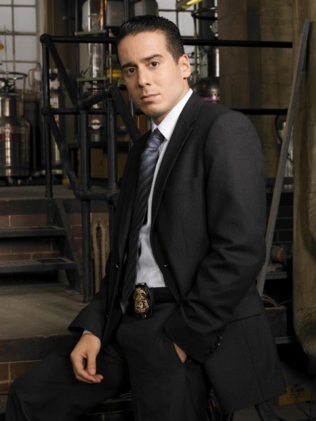 Kirk Acevedo as Agent Charlie Francis in a 'Fringe' Promotional Photoshoot