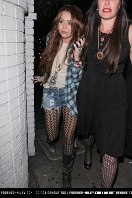  Miley in chateau Marmont in West Hollywood-March 11