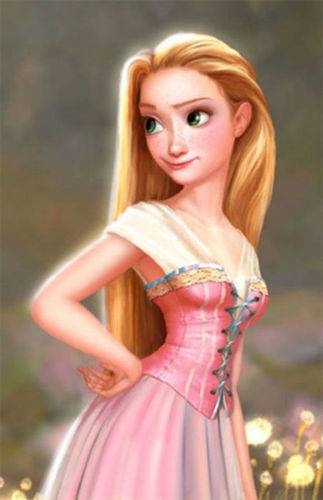  Rapunzel(Old version before real version shown in movie)