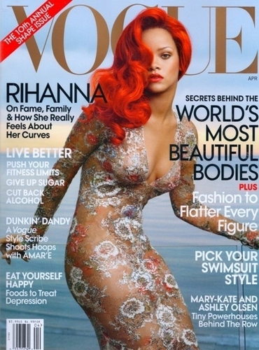  রিহানা - Vogue (April 2011)