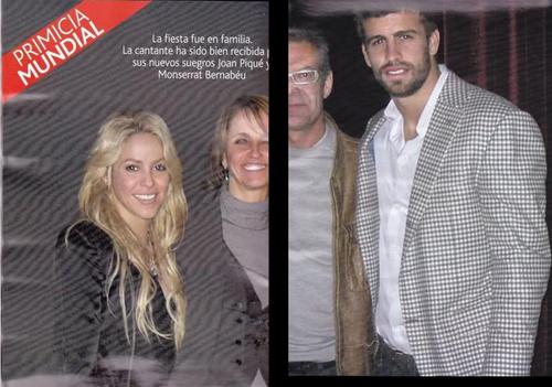  Shakira and Piqué parents !