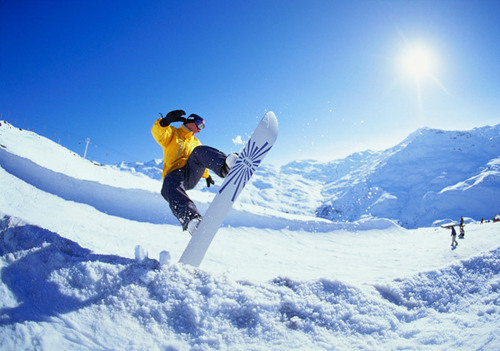 Snowboarding!
