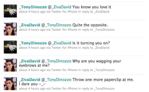  Tony & Ziva on Twitter!