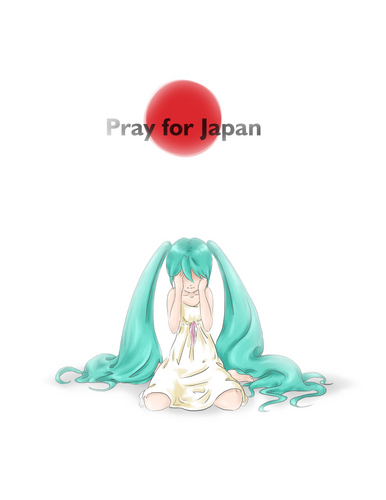  Hatsune Miku - Pray for 일본