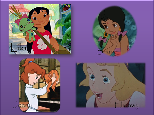 My Favourite Young Heroines of Disney