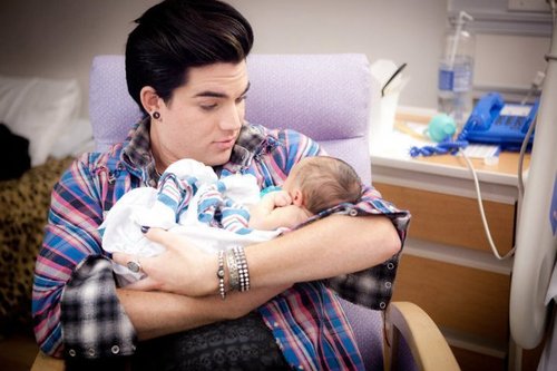  adam and baby