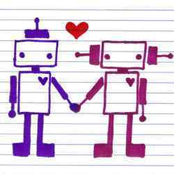  愛 robots