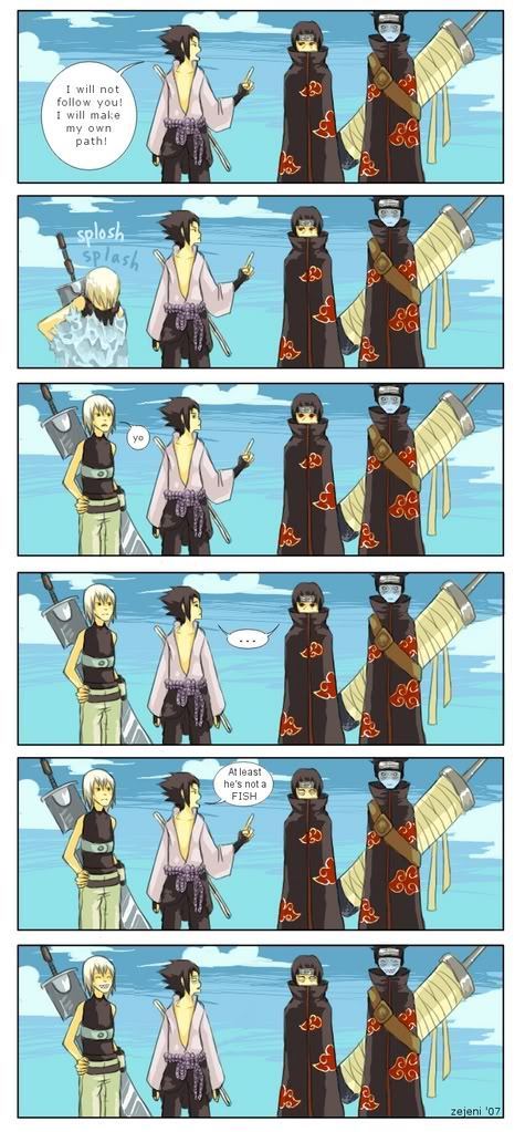 sasuke and Itachi (funny)
