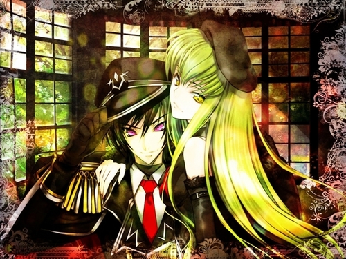 C.C and lelouch