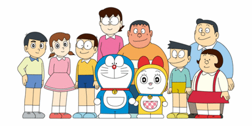  FULL FAMILY OF Doraemon-O Gato do Futuro