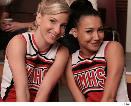  Glee Brittany and Santana