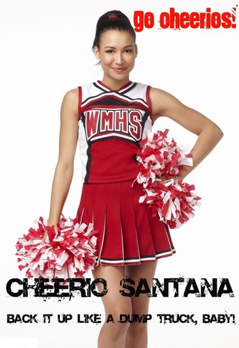  Glee Cheerio Santana