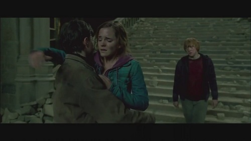  Harry and Hermione in Deathly Hallows-Part 2