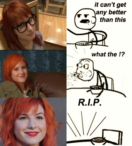  Hayley Williams PWNS Cereal Guy