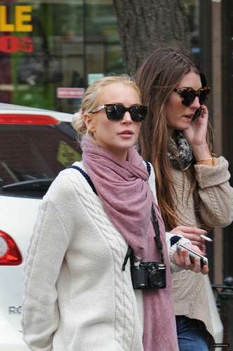  Lindsay Lohan - In New York City – March 19 2011